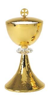 Ciborium with Crystal Node