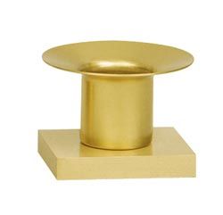 Candlestick K526 Brass Satin Finish 2 inch