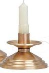 Candlestick Altar bronze Satin Finish 2 High