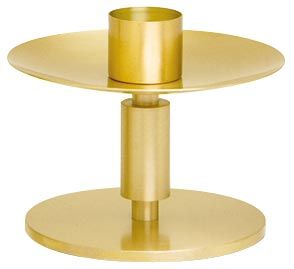 Candlestick 3 inch High 5 Base 1-inch