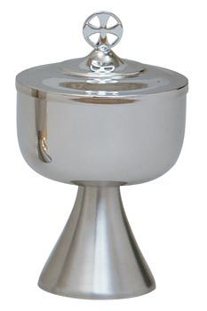Stainless Steel Ciborium K566 7 inch Cup 4 400 Host Capacity 400