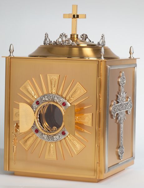 Tabernacle 24K Gold Plate Satin Finish Exterior