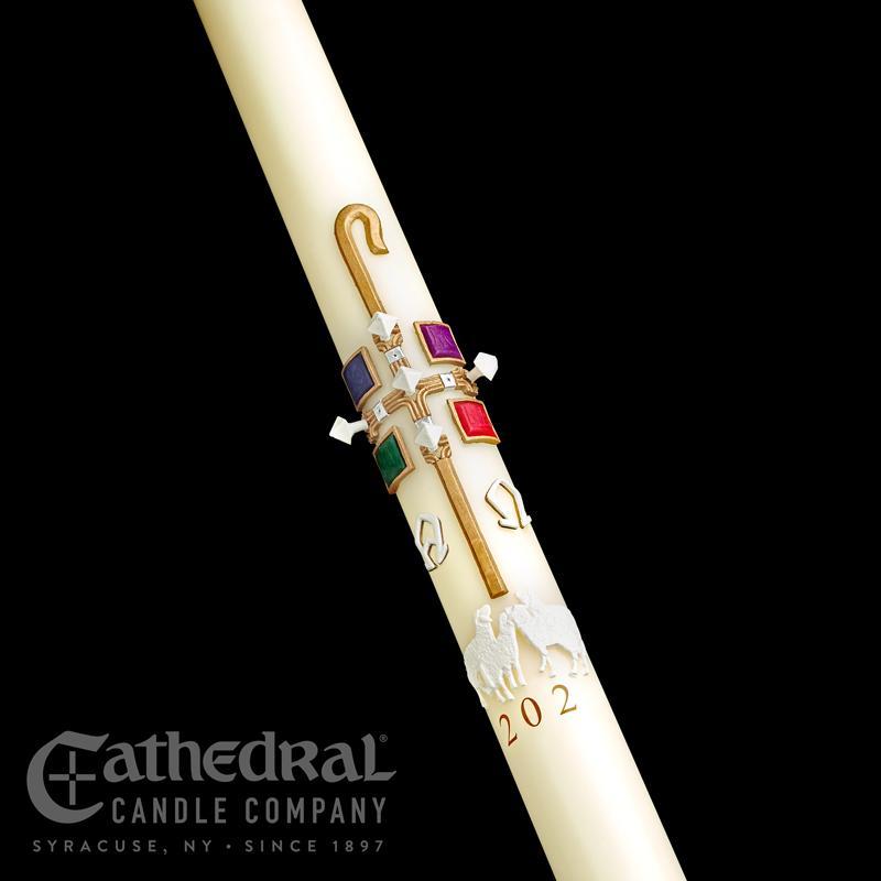 The Good Shepherd Paschal Candle