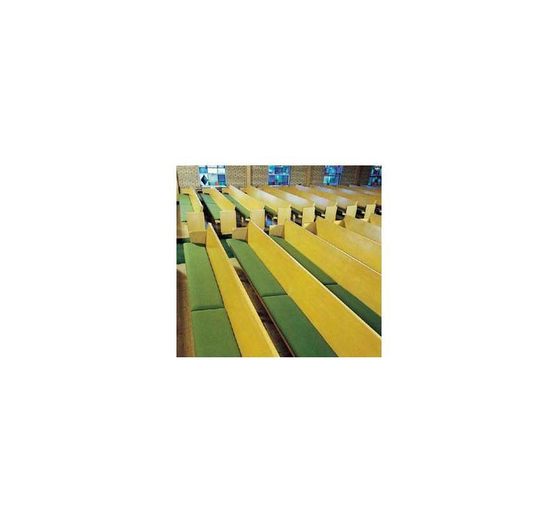 Comfort Pew Form Cushions (per foot) FLAT