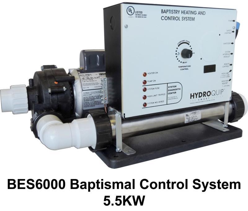 Baptistery Water Heater (5.5kw) (No Timer)