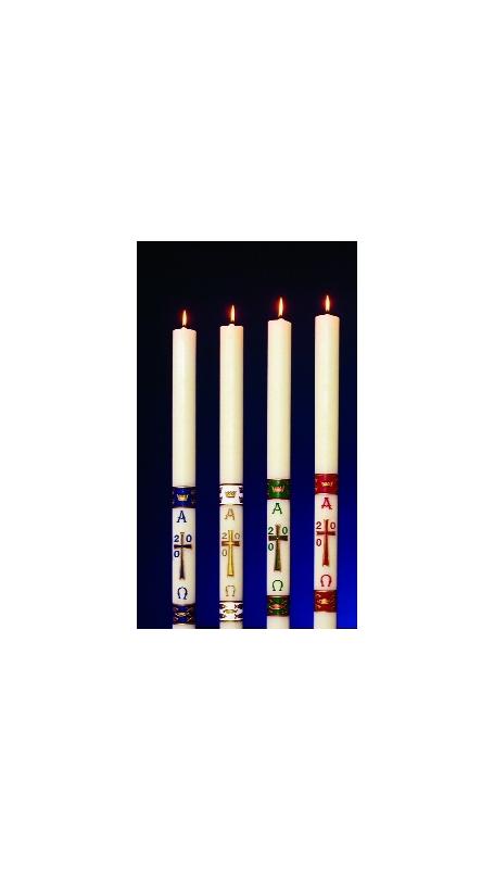 Gloria Beeswax Paschal Candles by Dadant