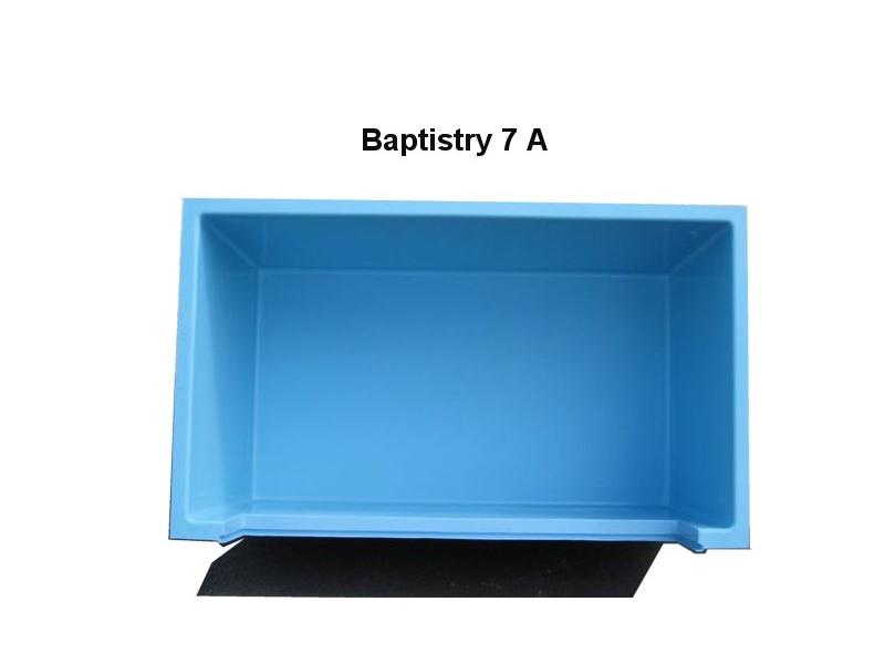Baptistmal Pool Single Entry 7-1/2 Ft Wide