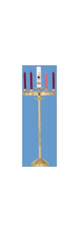 Advent Wreath and Paschal Candle Stand