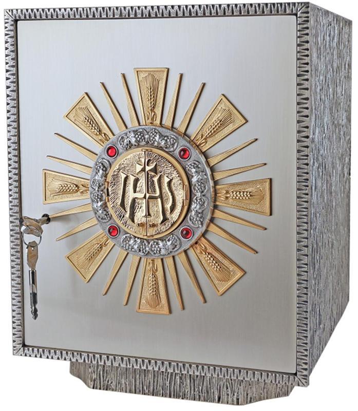 Tabernacle Silver with 24k gold rays