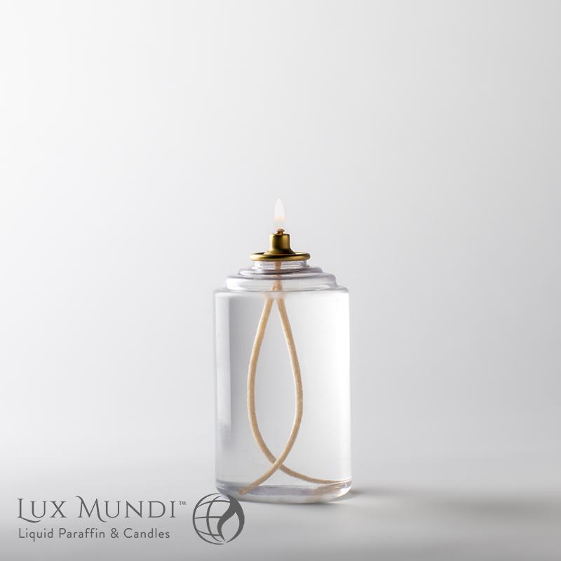 Clear Plastic Oil Canister 80 Hour cs/24