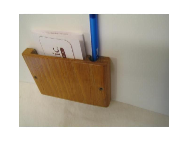 Low Profile Card Holders for Pews or Chairs