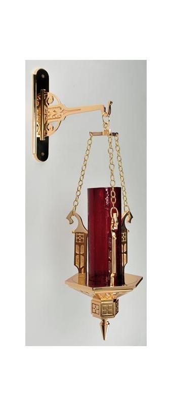 Hanging Sanctuary Lamp With Bracket Arm "A"