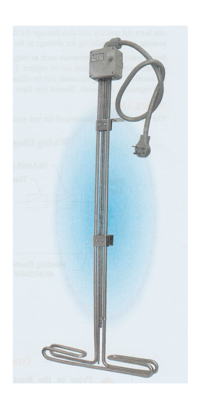 Baptistry Water Heater 240V Immersion-No GFCI