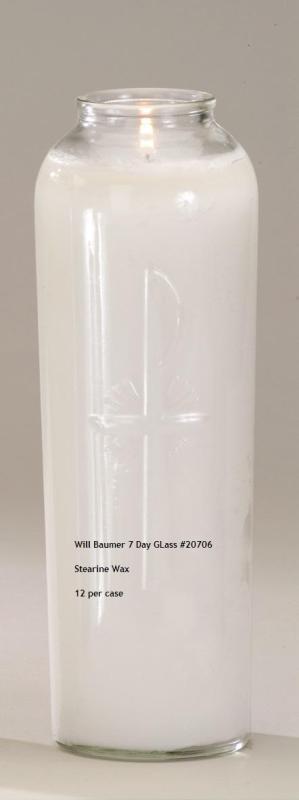 Weekly Glass Sanctuary Candles Will Baumer 7 Day Polarlight