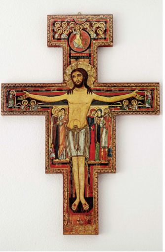 San Damiano Wall Cross traditional Imported 15 27 38 52