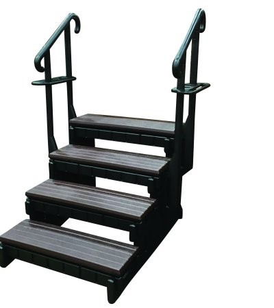 Church Step Rails Portable Baptistry Steps with Handrails SP-SSS36-4 |ChurchProducts