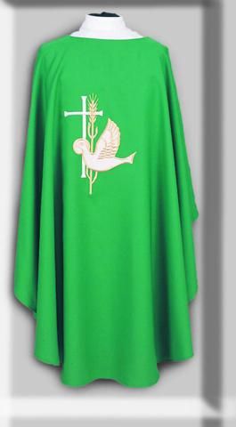 The Dove Chasuble In Liturgical Colors