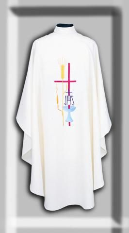 Ihs Chasuble In Liturgical Colors