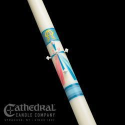 Divine Mercy Paschal Candle Sculptwax Paschal Collection Cathedral Co 51