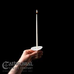 Handheld Easter Vigil Candles and Bobeches 11" BOX/100