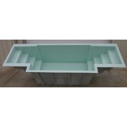 Fiberglass Church Baptistry 14Ft Wide Double Entry