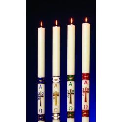 Gloria Beeswax Paschal Candles by Dadant