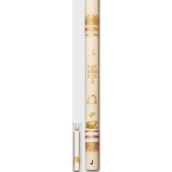 Beeswax Paschal Candles by Dadant-ORNAMENTED