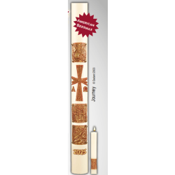 Beeswax Paschal Candles by Dadant-JOURNEY