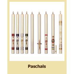 Beeswax Paschal Candles by Dadant