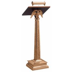 Lectern With Light HIGH POLISH BRONZE Excelsis