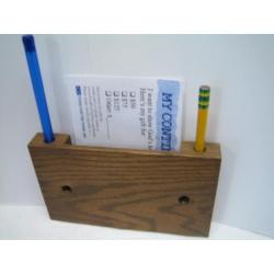 Pew Card & Pencil Holder