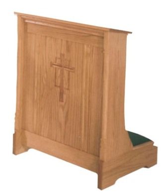 Wedding Prie Dieu 265W Shelf 42 W X 21
