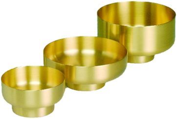Host Bowl 200 Capacity Brass ciboria holds 1-⅛ inch Pictured Host Capacity 200